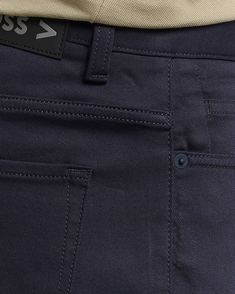 Hombres | Pantalones | BOSS BLACK | Delaware 5-Pocket Pants Dark Blue