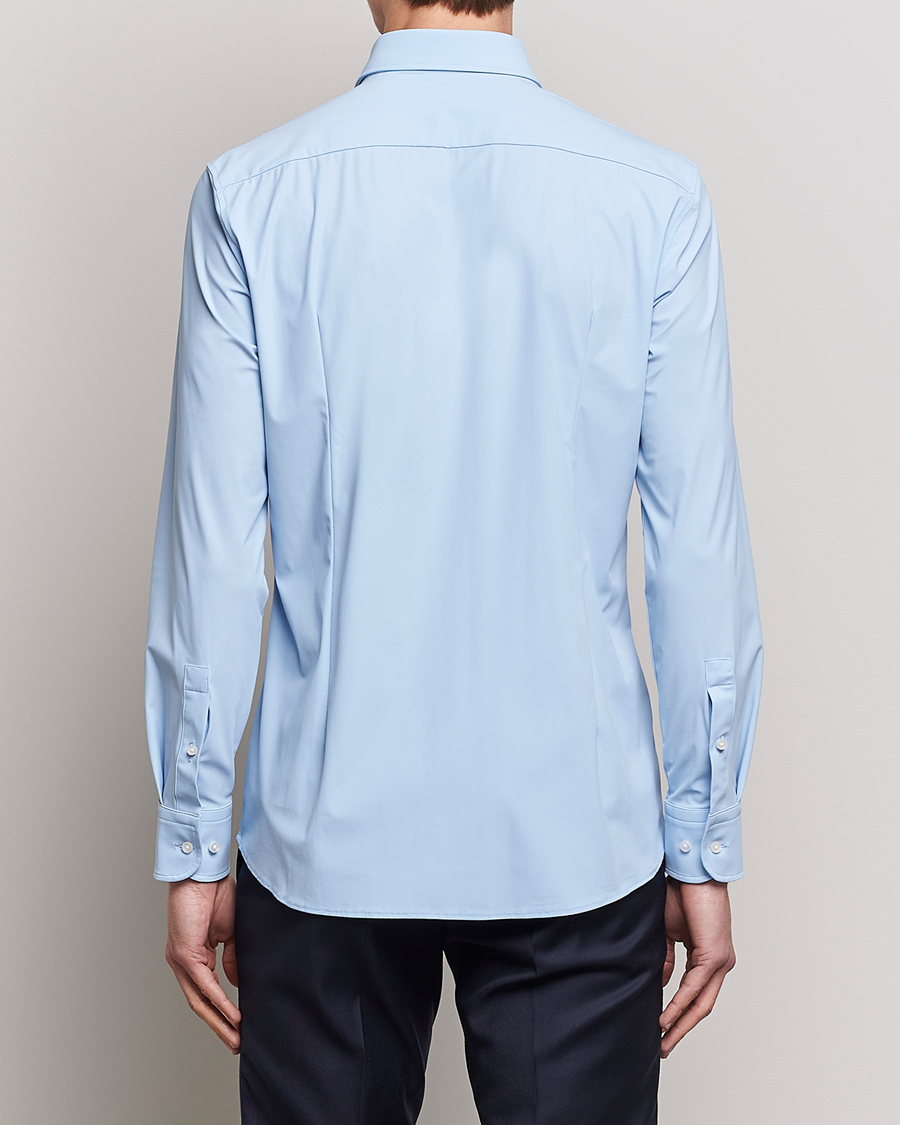 Hombres | Camisas | BOSS BLACK | Hank 4-Way Stretch Shirt Light Blue