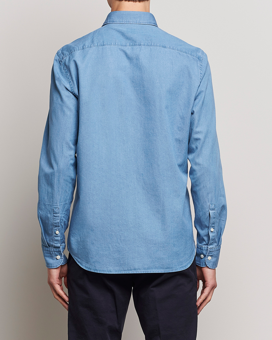 Hombres | Camisas | BOSS BLACK | Hal Denim Shirt Open Blue