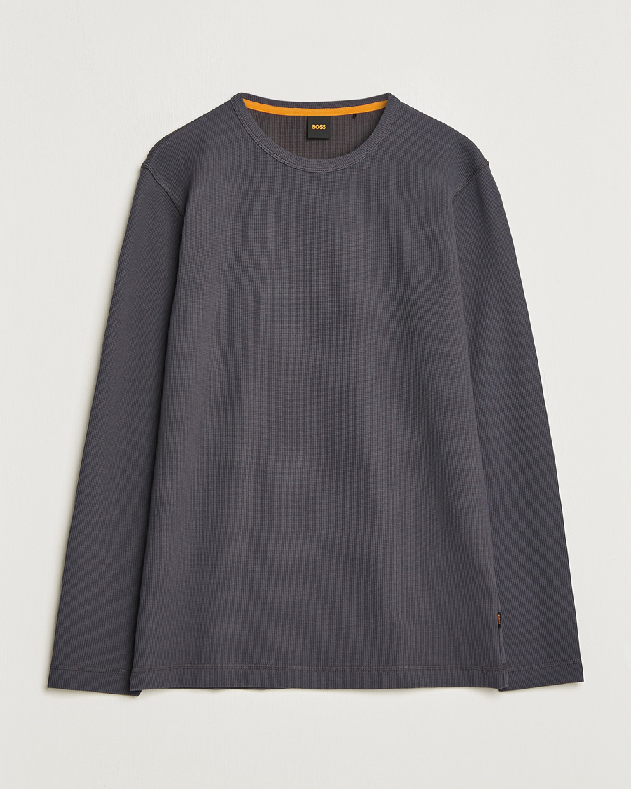 Hombres | Jerséis y prendas de punto | BOSS ORANGE | Tempesto Sweater Dark Grey