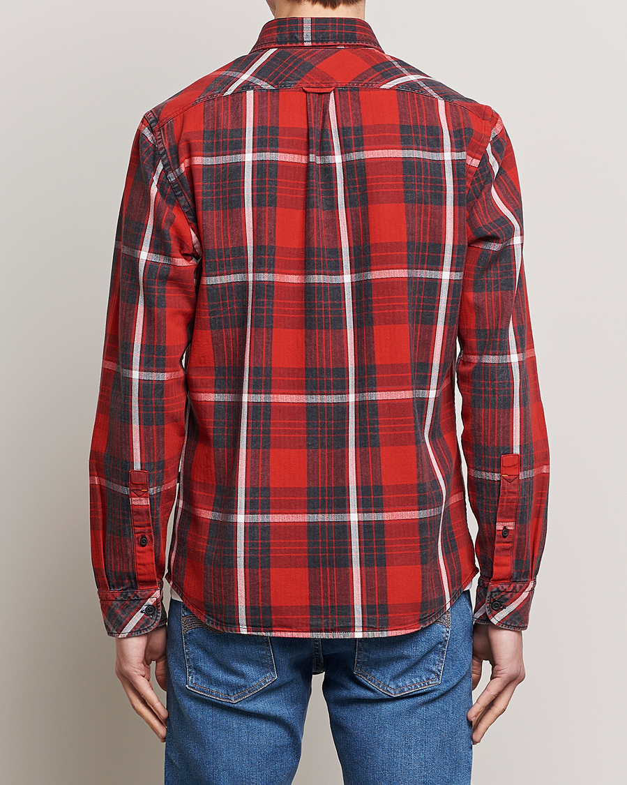 Hombres | Camisas | BOSS ORANGE | Rickert Checked Shirt Red/Grey