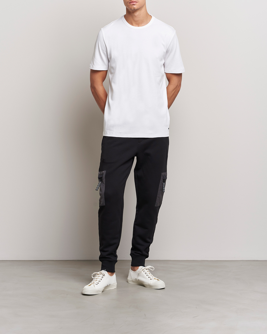 Hombres | Camisetas | HUGO | Dozy Crew Neck T-Shirt White