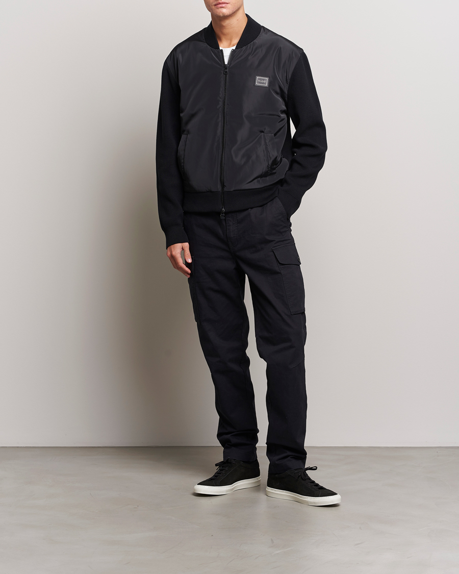 Hombres | Abrigos y chaquetas | HUGO | Sombo Hybrid Jacket Black