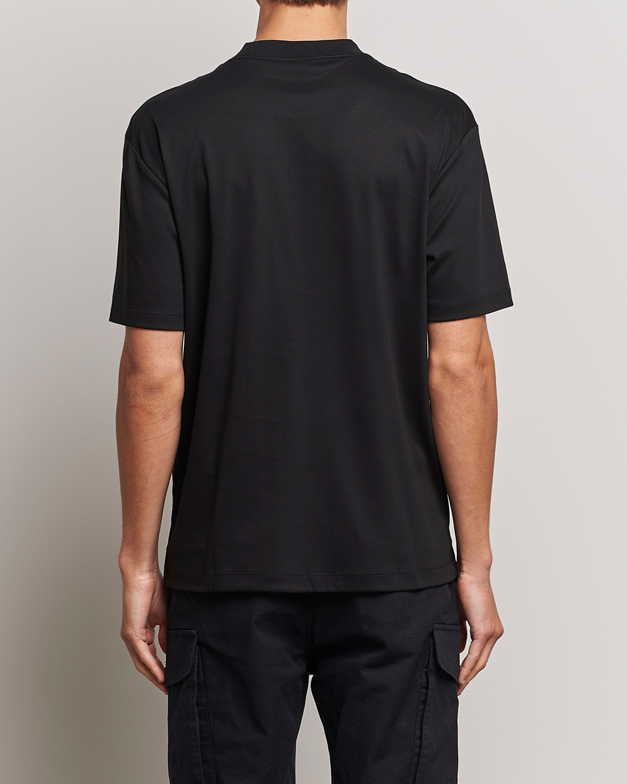 Hombres | Camisetas | HUGO | Dyans Crew Neck Pocket T-Shirt Black