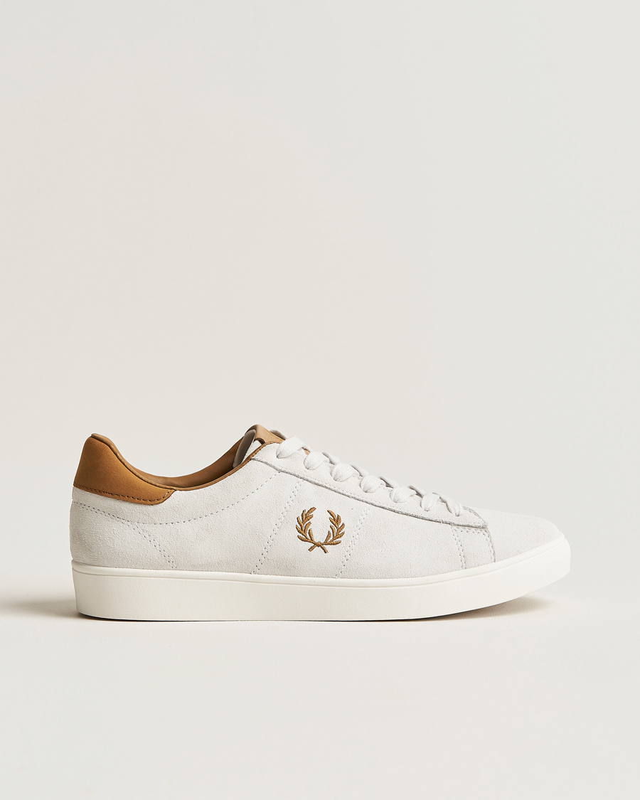 Hombres | Fred Perry Spencer Suede Sneaker White | Fred Perry | Spencer Suede Sneaker White