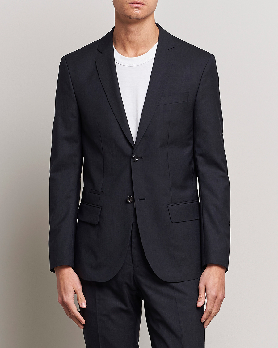 Hombres | Business & Beyond | Filippa K | Rick Cool Wool Suit Jacket Dark Navy