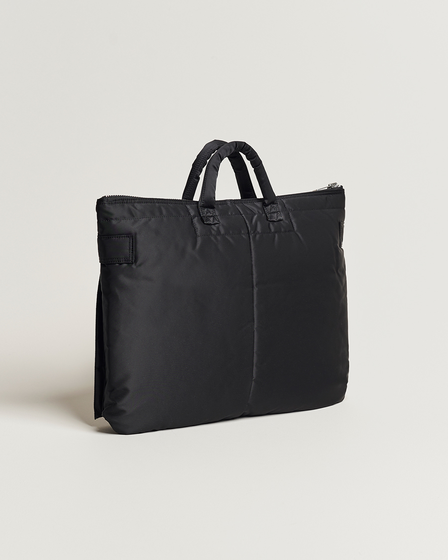 Hombres | Porter-Yoshida & Co. Tanker Short Helmet Bag Black | Porter-Yoshida & Co. | Tanker Short Helmet Bag Black