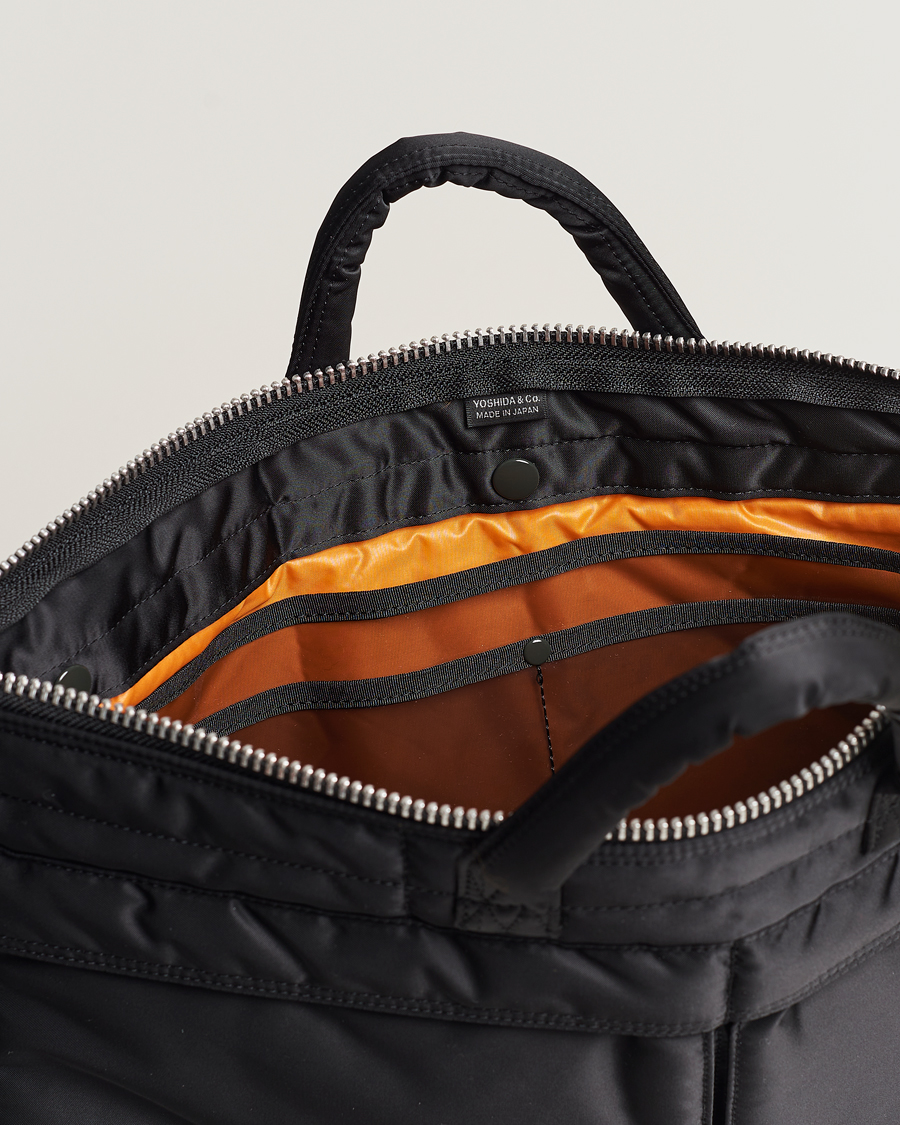 Hombres | Porter-Yoshida & Co. Tanker Short Helmet Bag Black | Porter-Yoshida & Co. | Tanker Short Helmet Bag Black