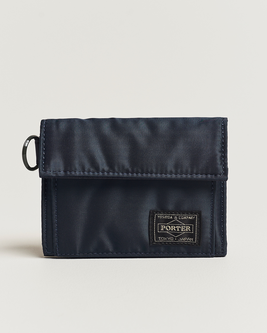 Hombres | Porter-Yoshida & Co. Tanker Wallet Iron Blue | Porter-Yoshida & Co. | Tanker Wallet Iron Blue