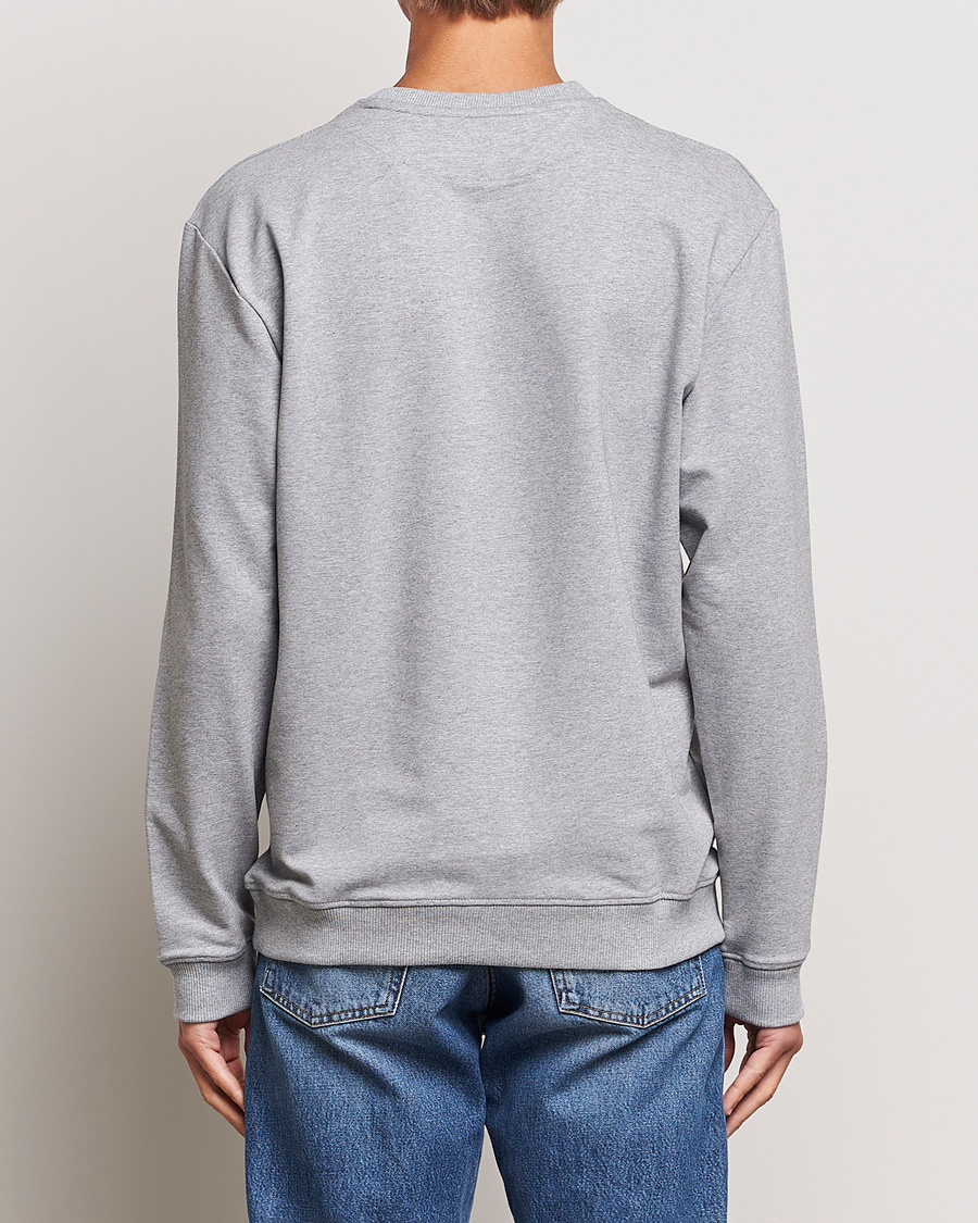Hombres | Jerséis y prendas de punto | Bread & Boxers | Loungewear Crew Neck Sweatshirt Grey Melange