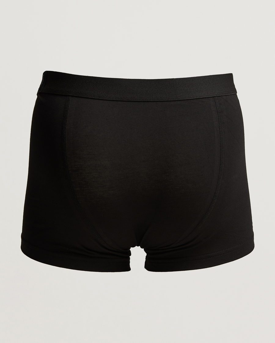 Hombres | Ropa interior y calcetines | Bread & Boxers | 3-Pack Boxer Brief Black/Grey/Forest Green