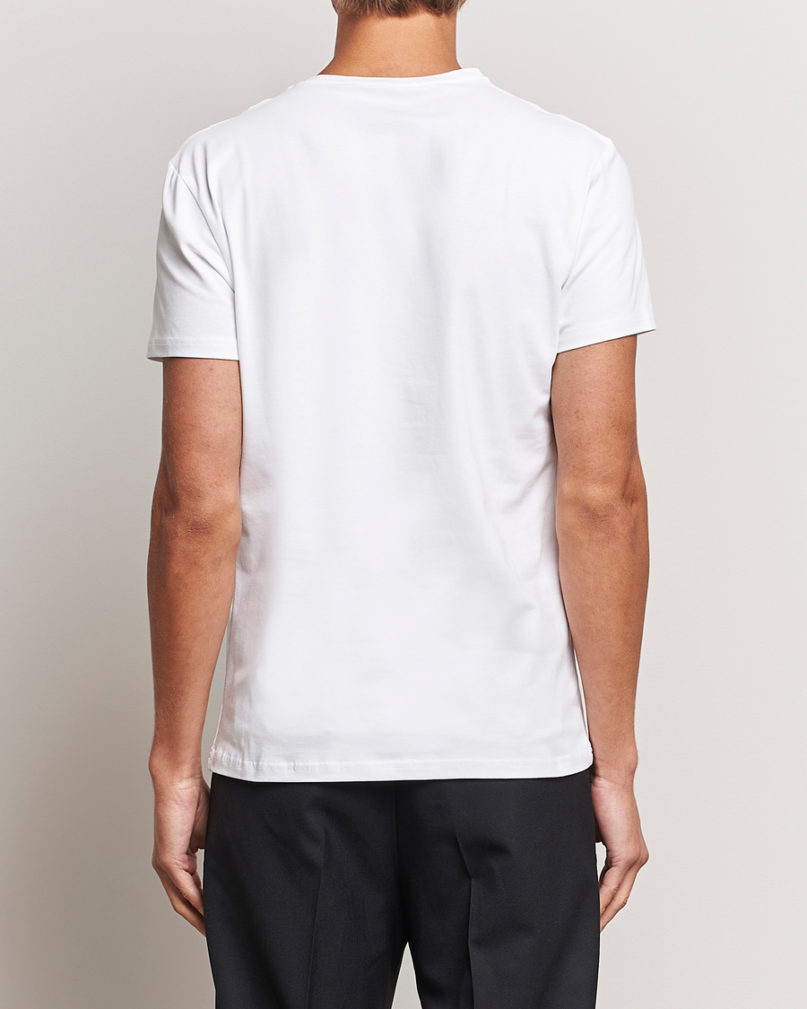 Hombres | Camisetas | Bread & Boxers | 2-Pack V-Neck T-Shirt White