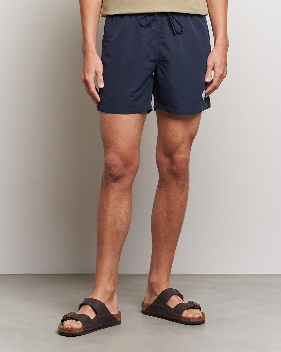 Hombres | Bañadores | J.Lindeberg | Banks Solid Swimshorts Navy