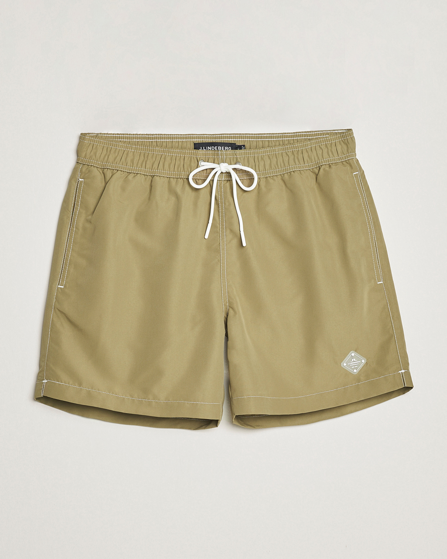 Hombres | Bañadores | J.Lindeberg | Banks Solid Swimshorts Aloe