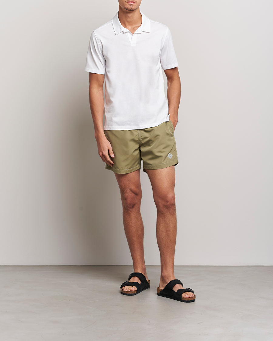 Hombres | Bañadores | J.Lindeberg | Banks Solid Swimshorts Aloe