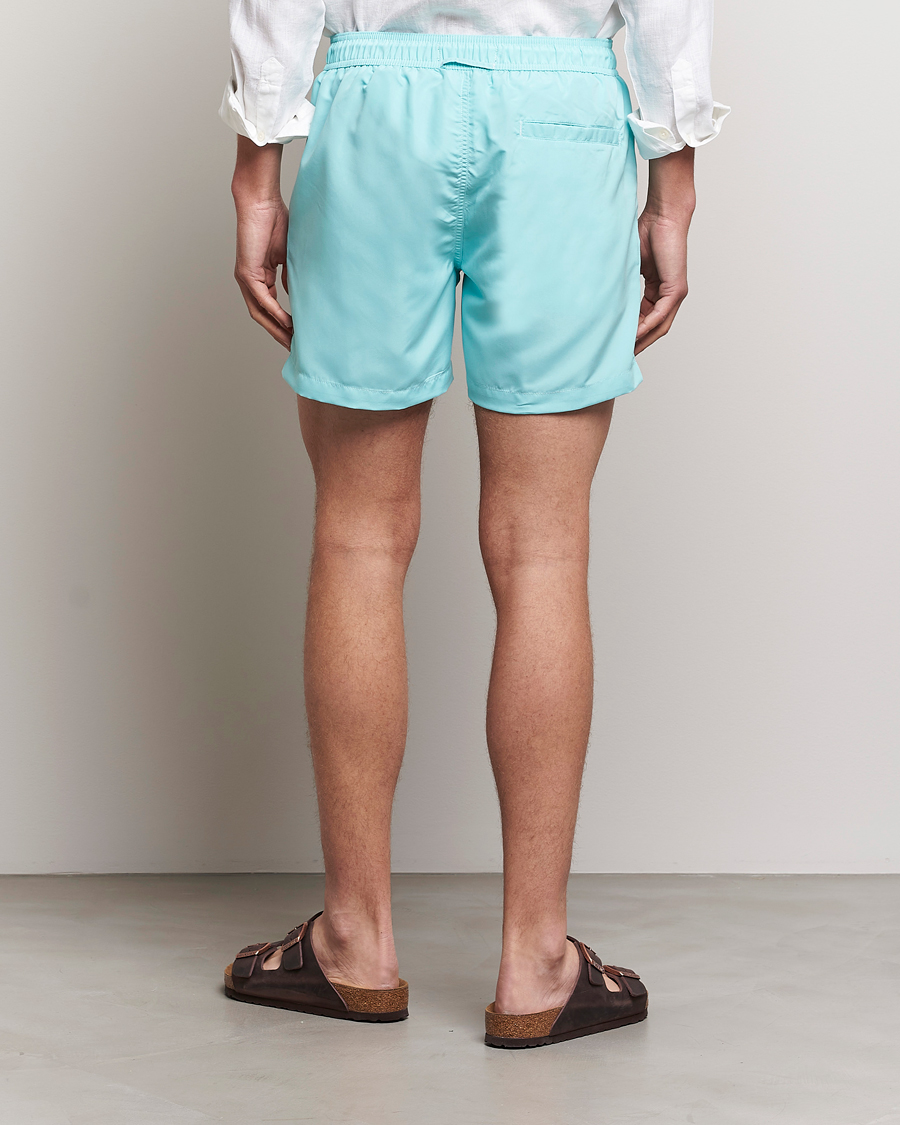 Hombres | Bañadores | J.Lindeberg | Banks Solid Swimshorts Aqua Splash