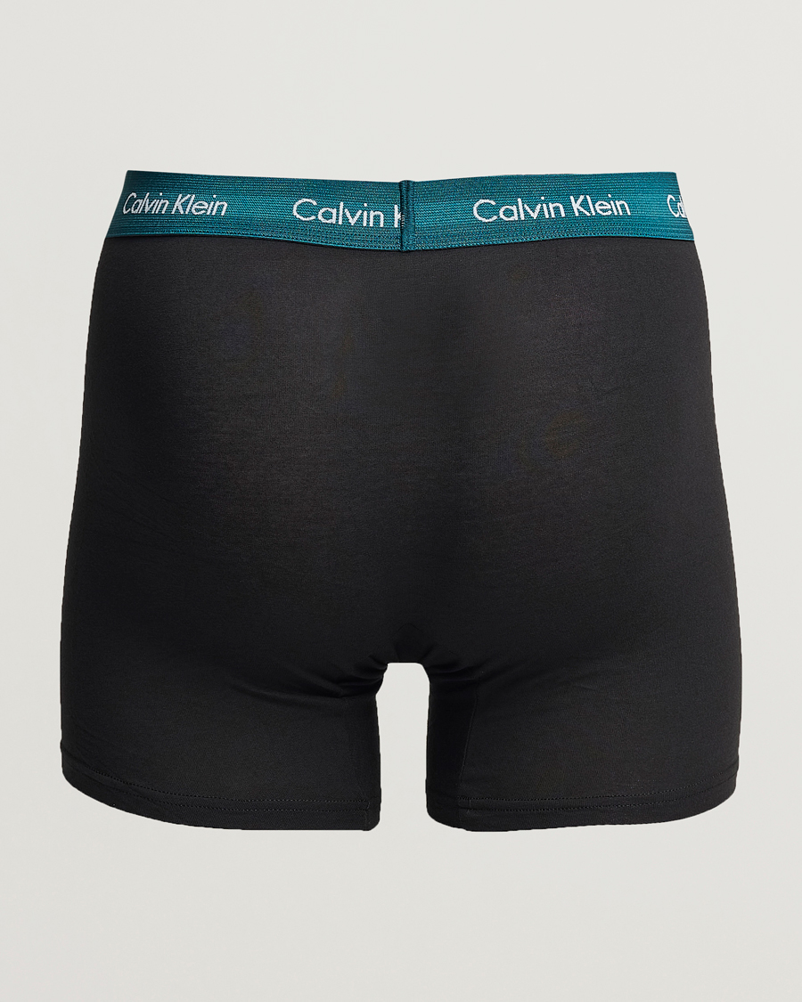 Hombres | Ropa interior y calcetines | Calvin Klein | Cotton Stretch 5-Pack Trunk Black