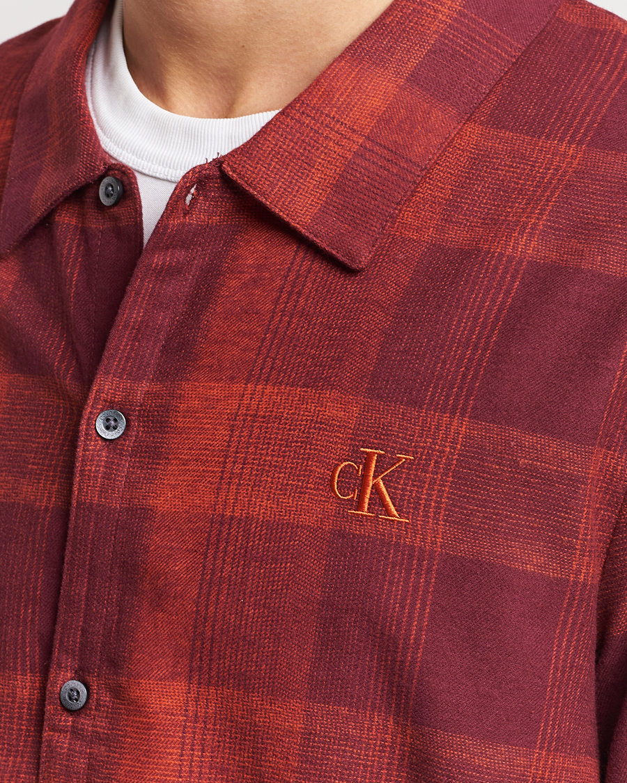 Hombres | Pijamas y batas | Calvin Klein | Cotton Checked Pyjama Set Red