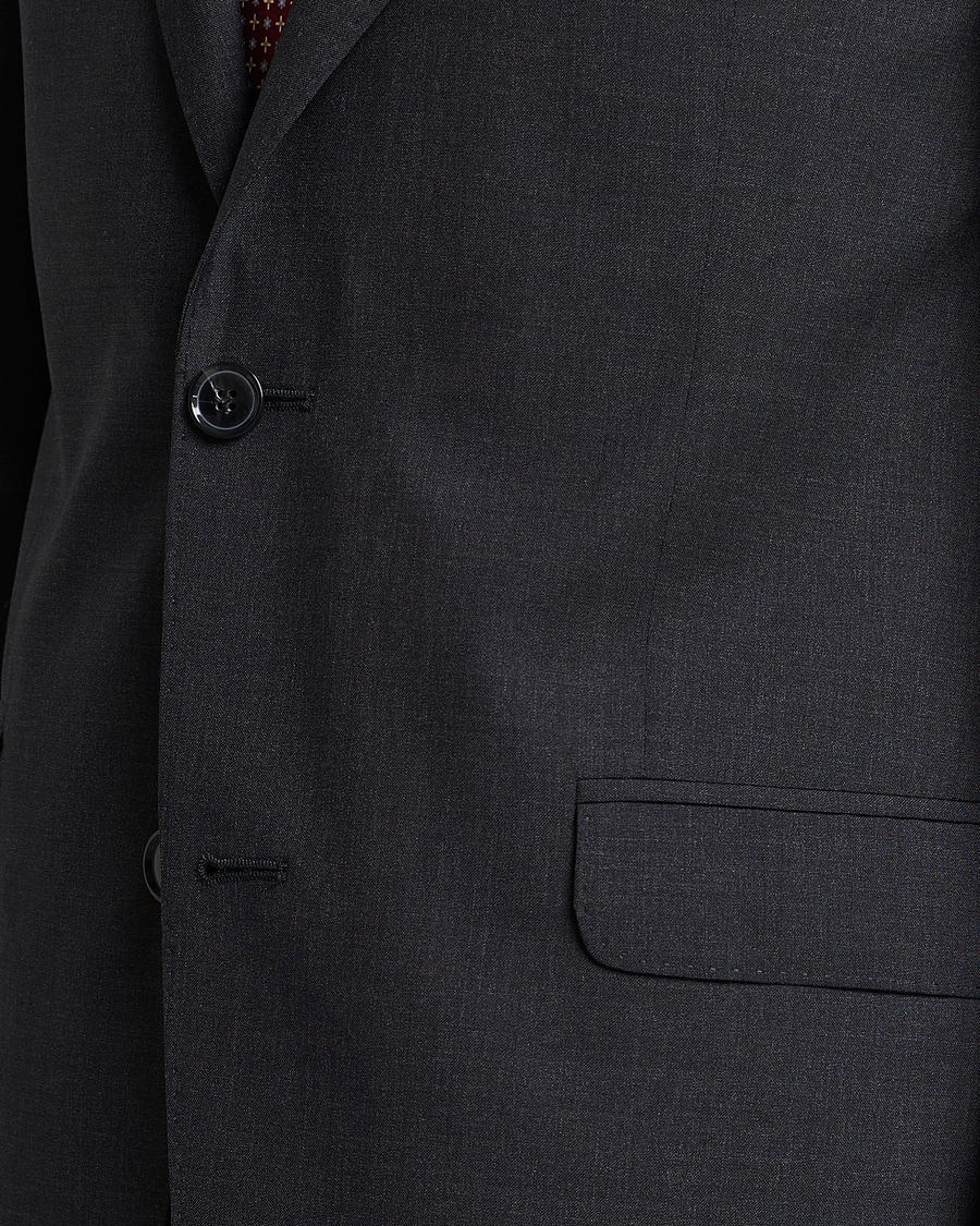 Hombres | Blazers | Oscar Jacobson | Falk Wool Blazer Grey