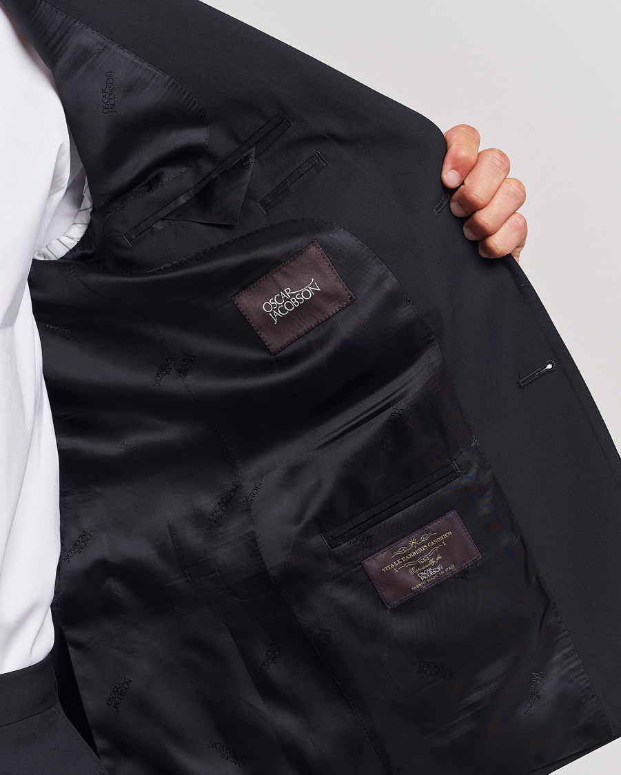 Hombres | Blazers | Oscar Jacobson | Joel Wool Blazer Navy