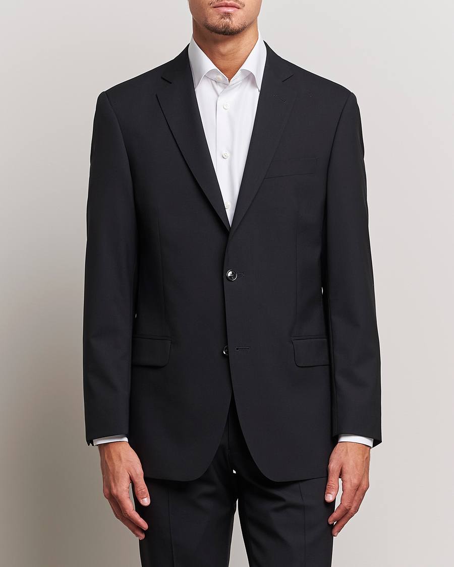 Hombres | Blazers | Oscar Jacobson | Joel Wool Blazer Black