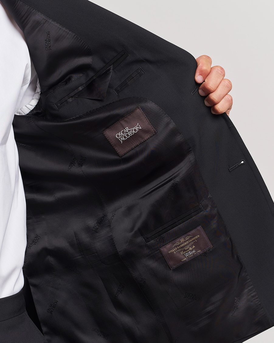 Hombres | Blazers | Oscar Jacobson | Joel Wool Blazer Black