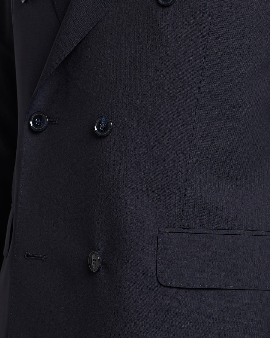 Hombres | Blazers | Oscar Jacobson | Farris Wool Blazer Navy