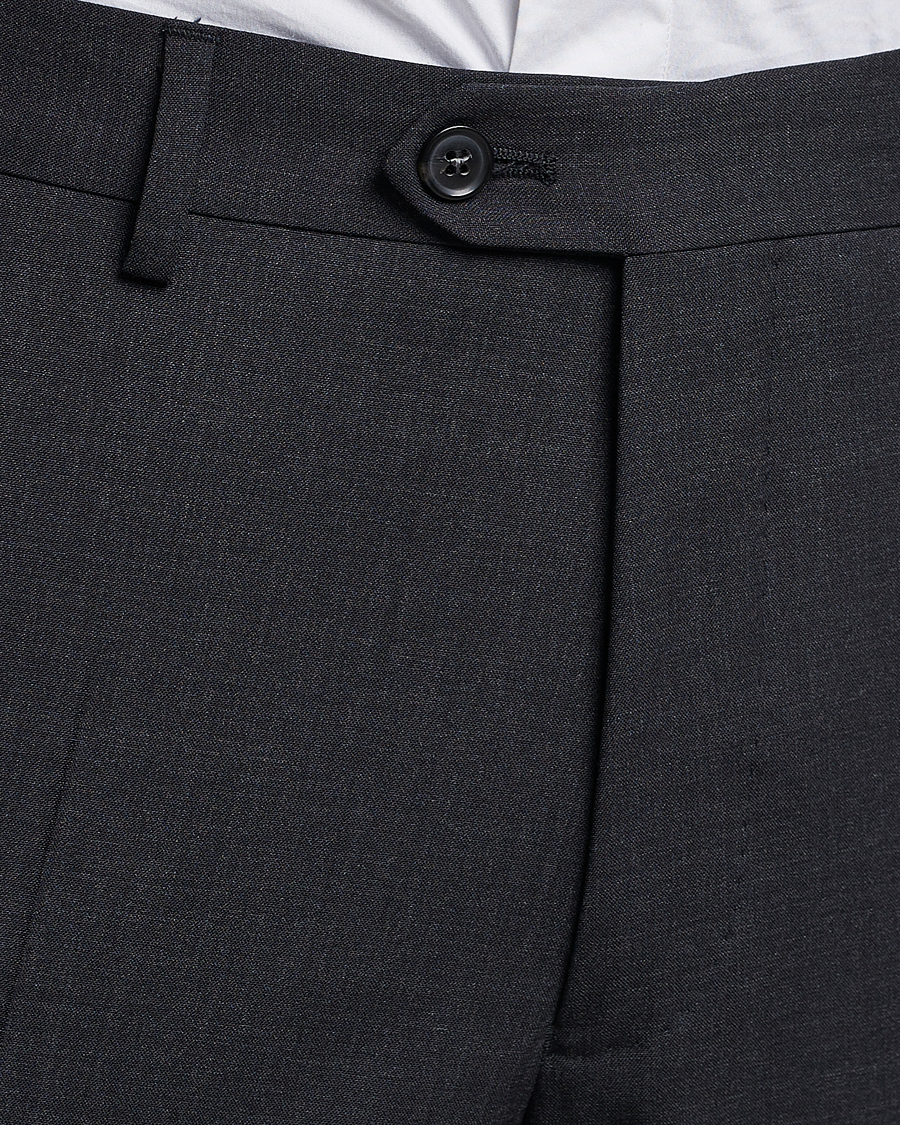 Hombres | Pantalones | Oscar Jacobson | Denz Wool Trousers Grey