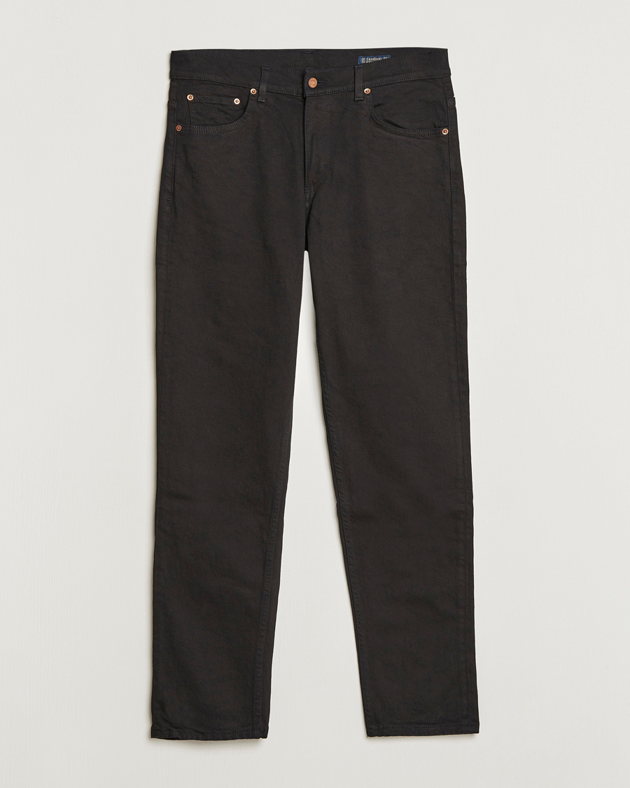 Hombres | Vaqueros | Oscar Jacobson | Karl Cotton Stretch Jeans Black