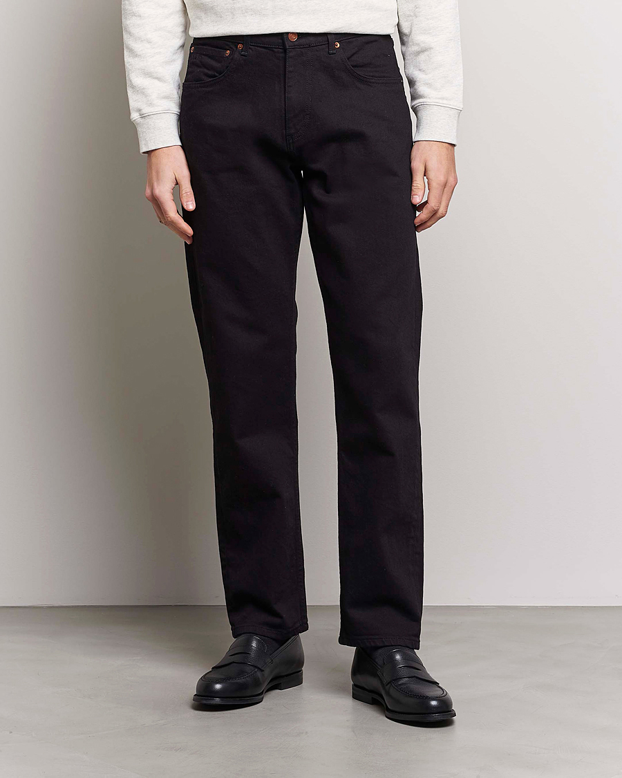 Hombres | Vaqueros | Oscar Jacobson | Johan Cotton Stretch Jeans Black