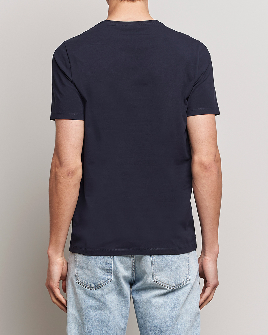 Hombres | Camisetas | Oscar Jacobson | Kyran Cotton T-shirt S-S Navy