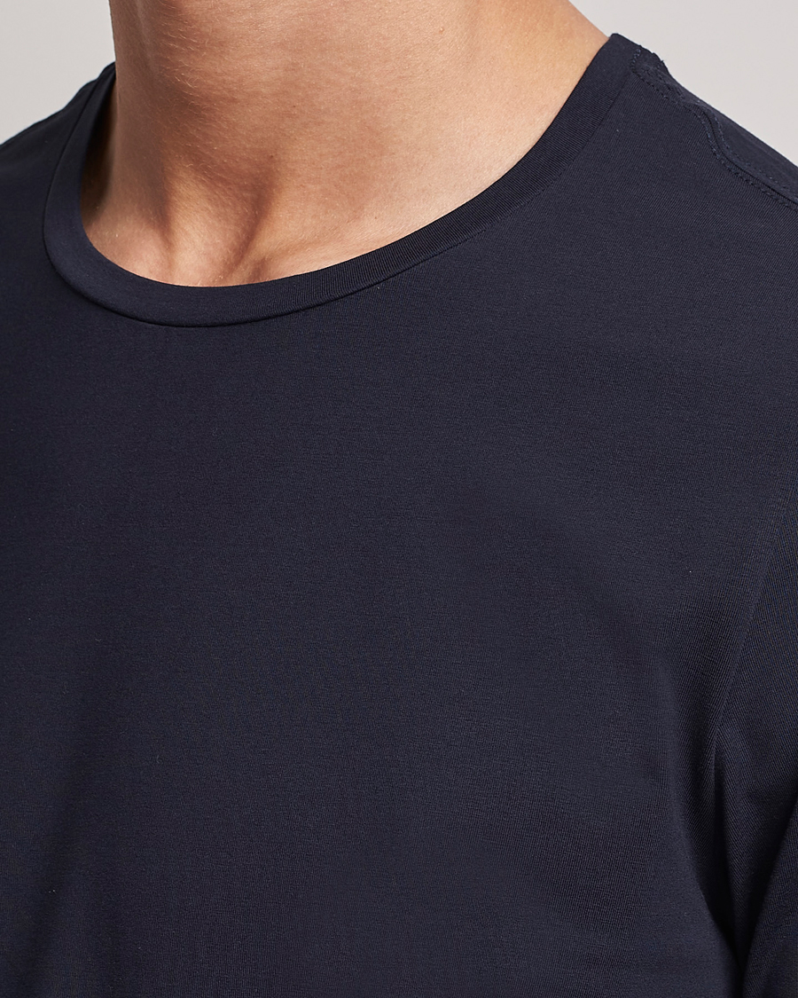 Hombres | Camisetas | Oscar Jacobson | Kyran Cotton T-shirt S-S Navy