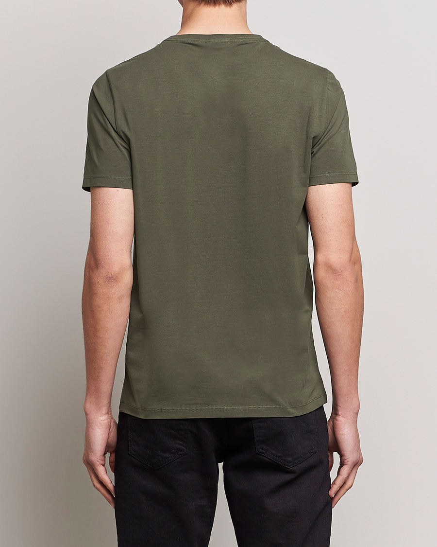 Hombres | Camisetas | Oscar Jacobson | Kyran Cotton T-shirt S-S Green
