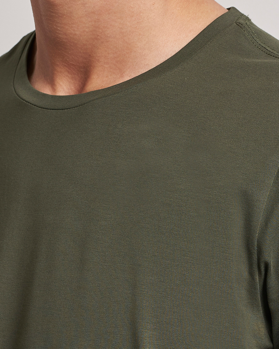 Hombres | Camisetas | Oscar Jacobson | Kyran Cotton T-shirt S-S Green