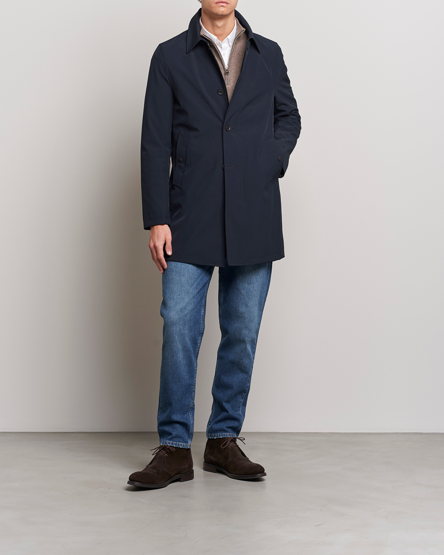 Hombres | Abrigos y chaquetas | Oscar Jacobson | Johnson Coat Navy