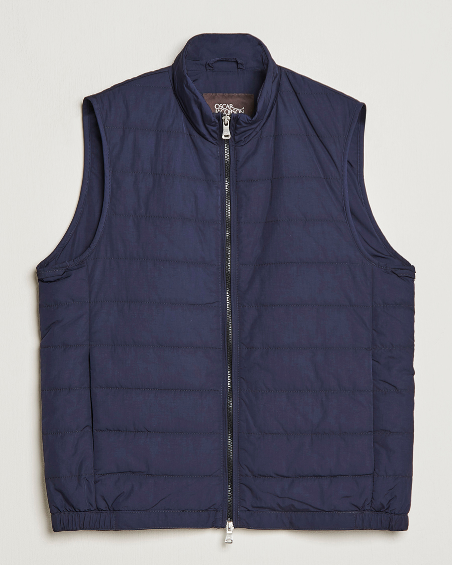 Hombres | Chalecos | Oscar Jacobson | Liner Evo Waistcoat Blue