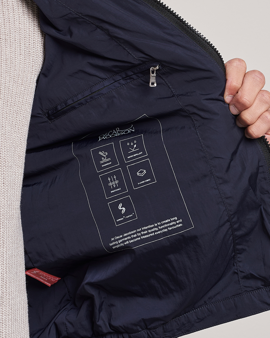 Hombres | Chalecos | Oscar Jacobson | Liner Evo Waistcoat Blue