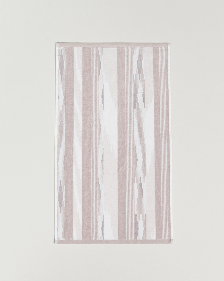 Hombres | Toallas | Missoni Home | Clint Hand Towel 40x70cm Beige/White