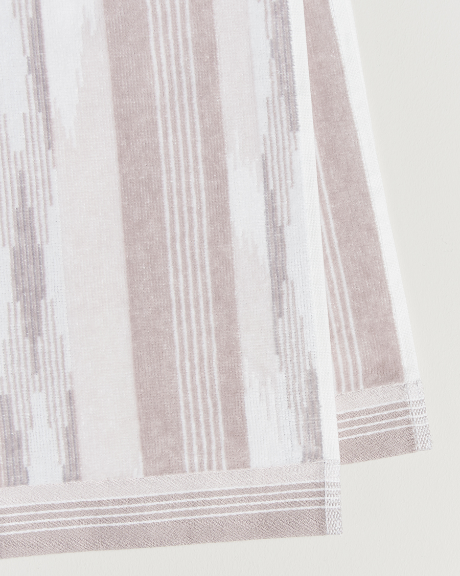 Hombres | Missoni Home Clint Bath Towel 70x115cm Beige/White | Missoni Home | Clint Bath Towel 70x115cm Beige/White