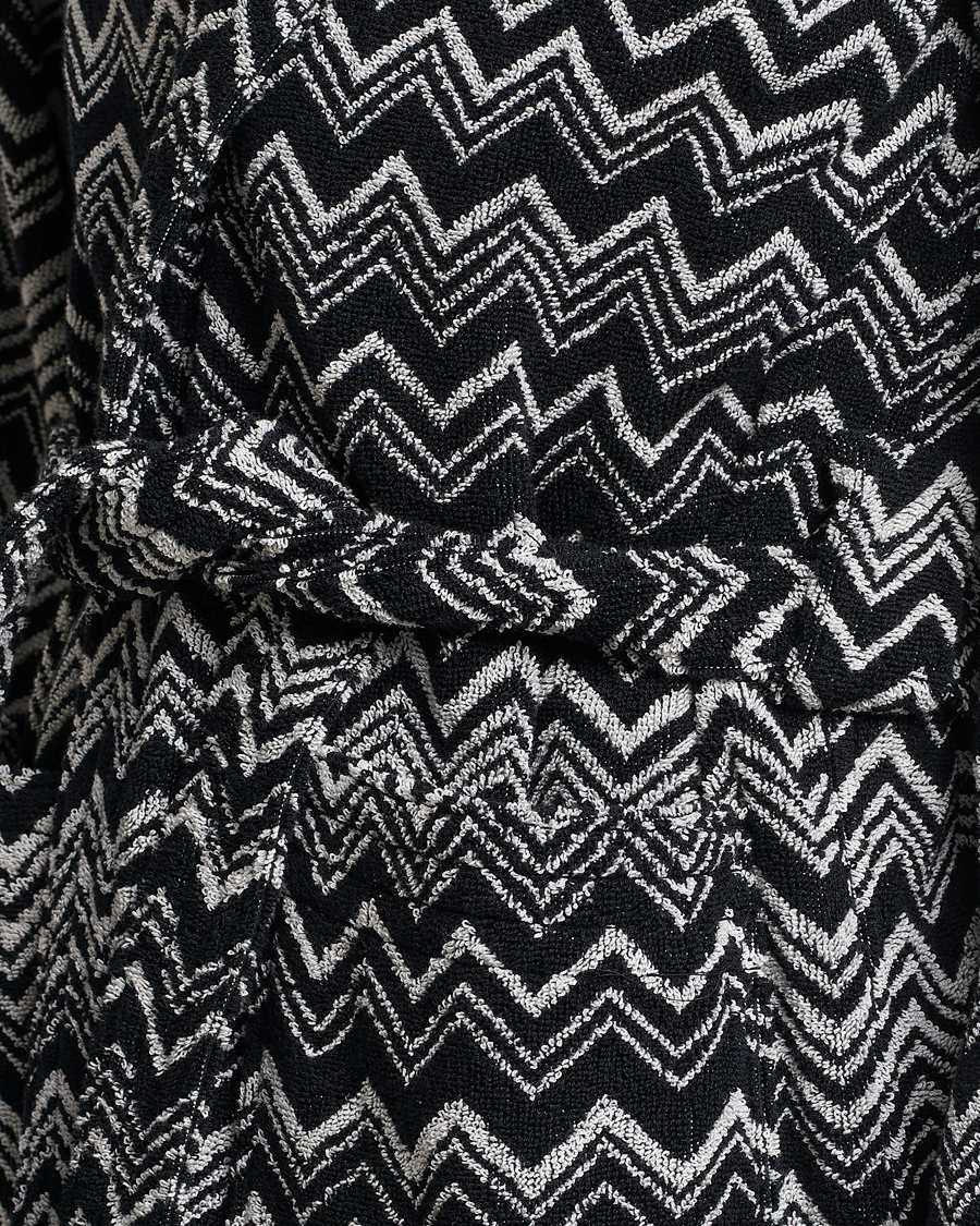 Hombres | Pijamas y batas | Missoni Home | Keith Bathrobe Grey/Black
