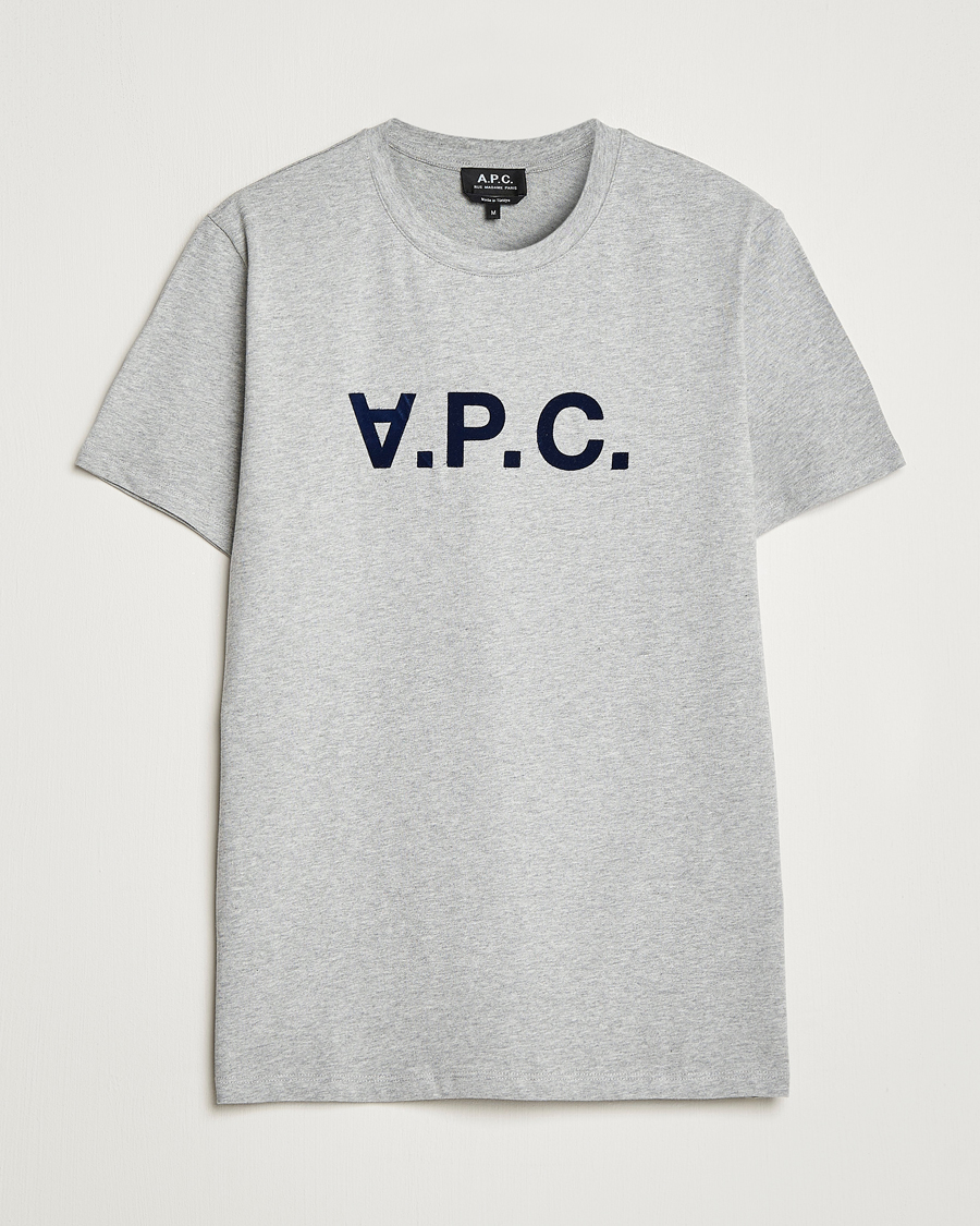 Hombres | Camisetas | A.P.C. | VPC T-Shirt Grey Heather