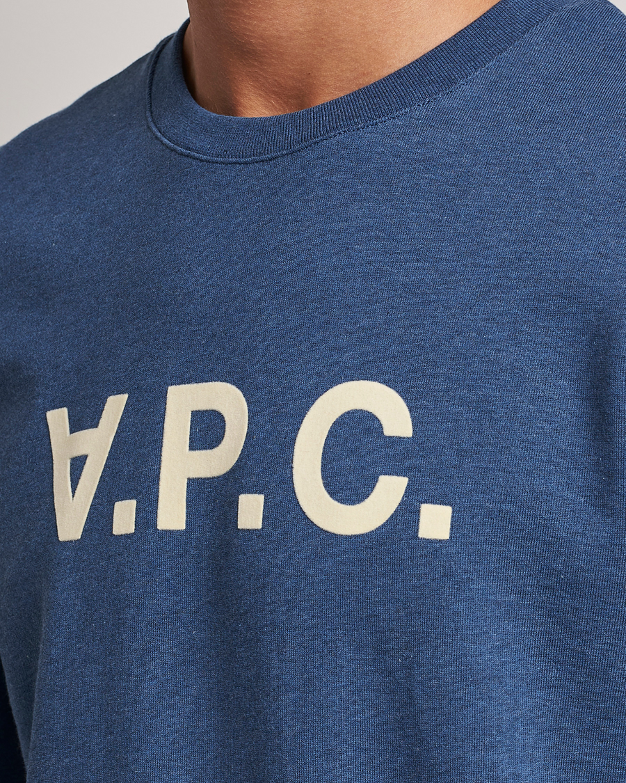 Hombres | Jerséis y prendas de punto | A.P.C. | VPC Sweatshirt Indigo