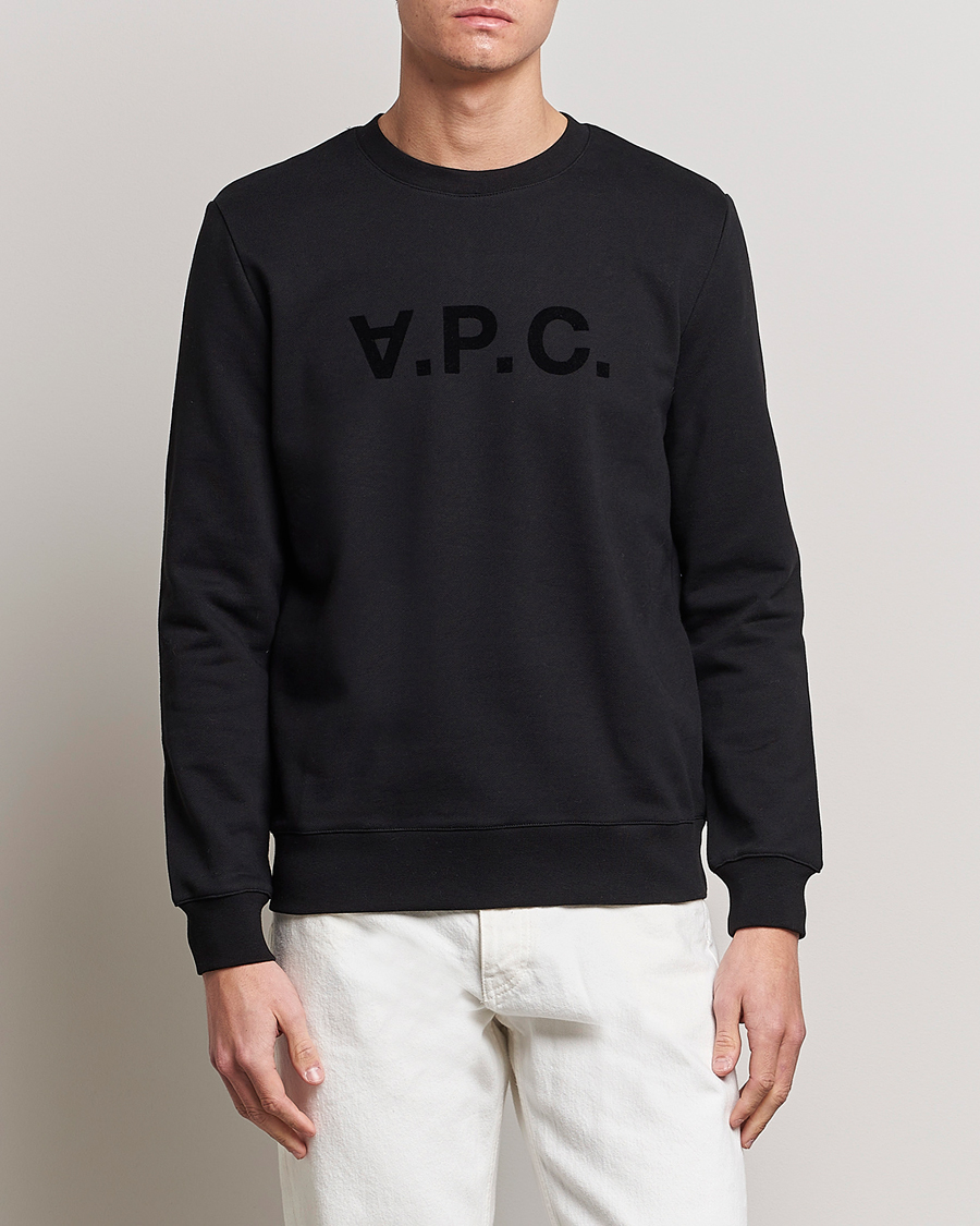 Hombres | Contemporary Creators | A.P.C. | VPC Sweatshirt Black