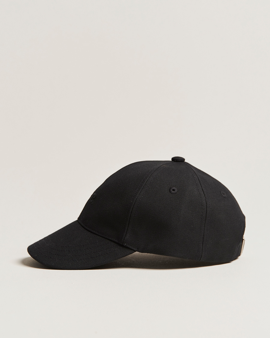 Hombres | A.P.C. Charlie Baseball Cap Black | A.P.C. | Charlie Baseball Cap Black