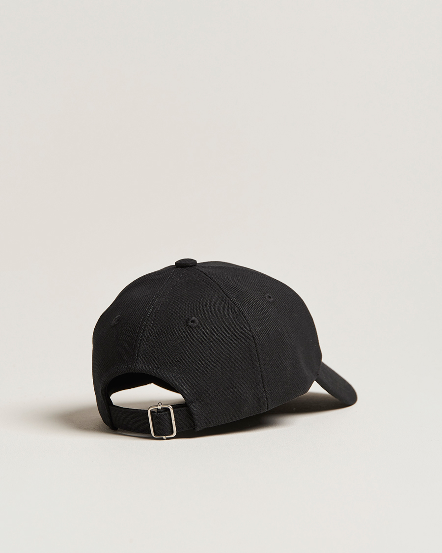 Hombres | A.P.C. Charlie Baseball Cap Black | A.P.C. | Charlie Baseball Cap Black