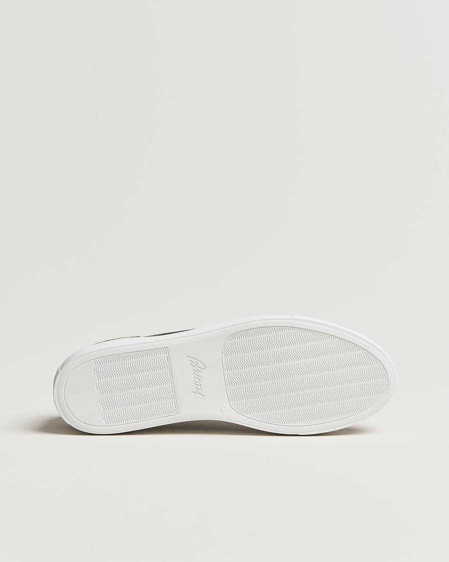 Hombres | Brioni Casetta Suede Sneakers Green | Brioni | Casetta Suede Sneakers Green