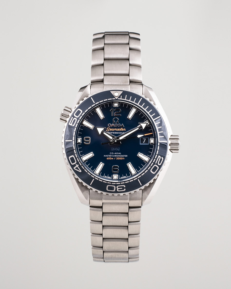 Hombres | Omega Pre-Owned Seamaster Planet Ocean Steel Blue | Omega Pre-Owned | Seamaster Planet Ocean Steel Blue