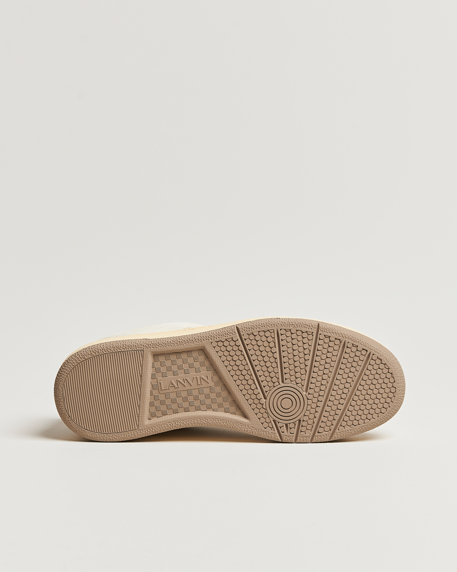 Hombres | Lanvin Lite Curb Sneakers White | Lanvin | Lite Curb Sneakers White