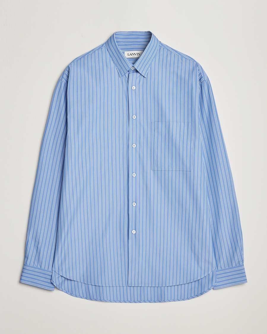 Hombres | Camisas | Lanvin | Oversize Casual Shirt Blue/White