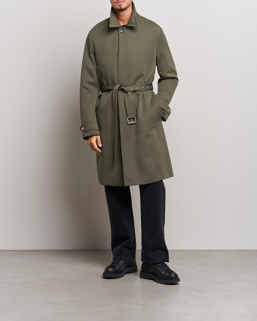 Hombres | Abrigos y chaquetas | Lanvin | Tailored Rain Coat Shark Grey